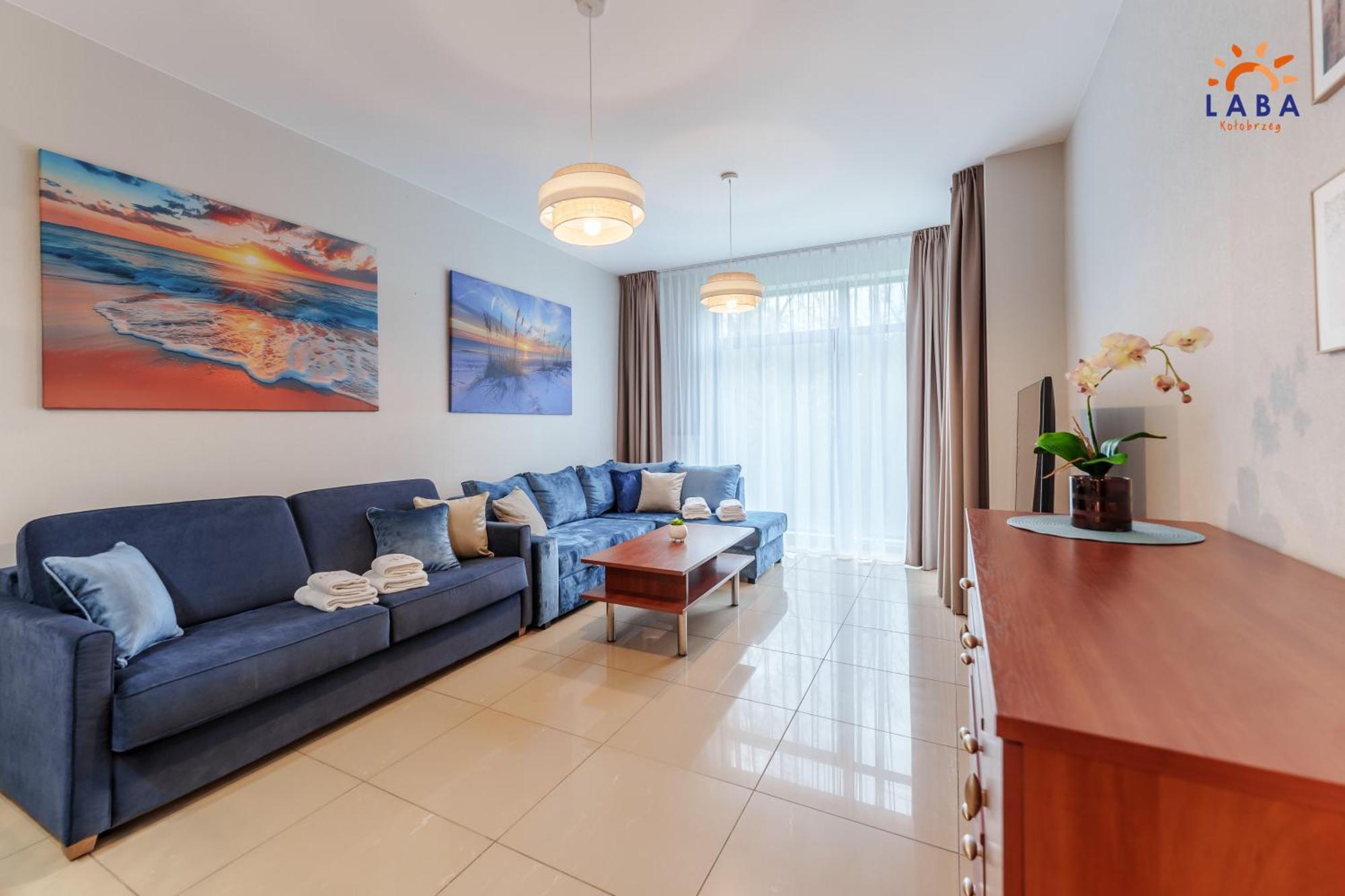 Laba Kolobrzeg Apartamenty Diune Z Parkingiem Екстер'єр фото