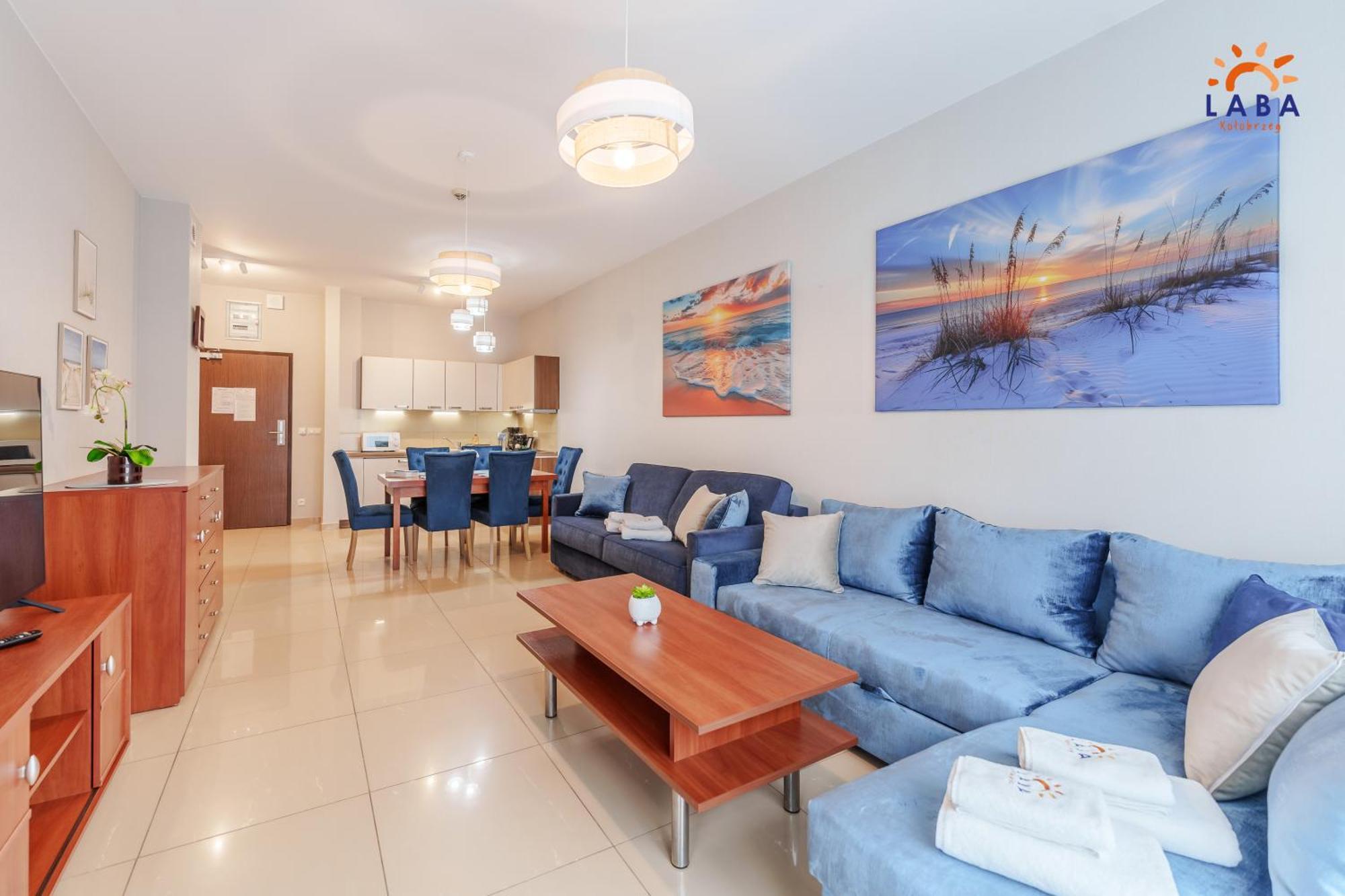 Laba Kolobrzeg Apartamenty Diune Z Parkingiem Екстер'єр фото