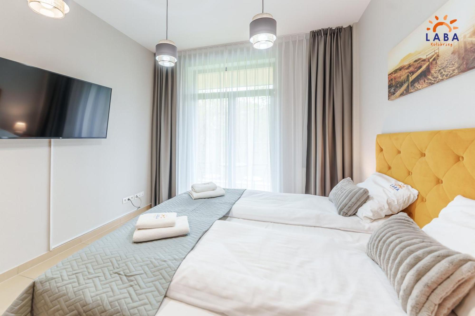 Laba Kolobrzeg Apartamenty Diune Z Parkingiem Екстер'єр фото