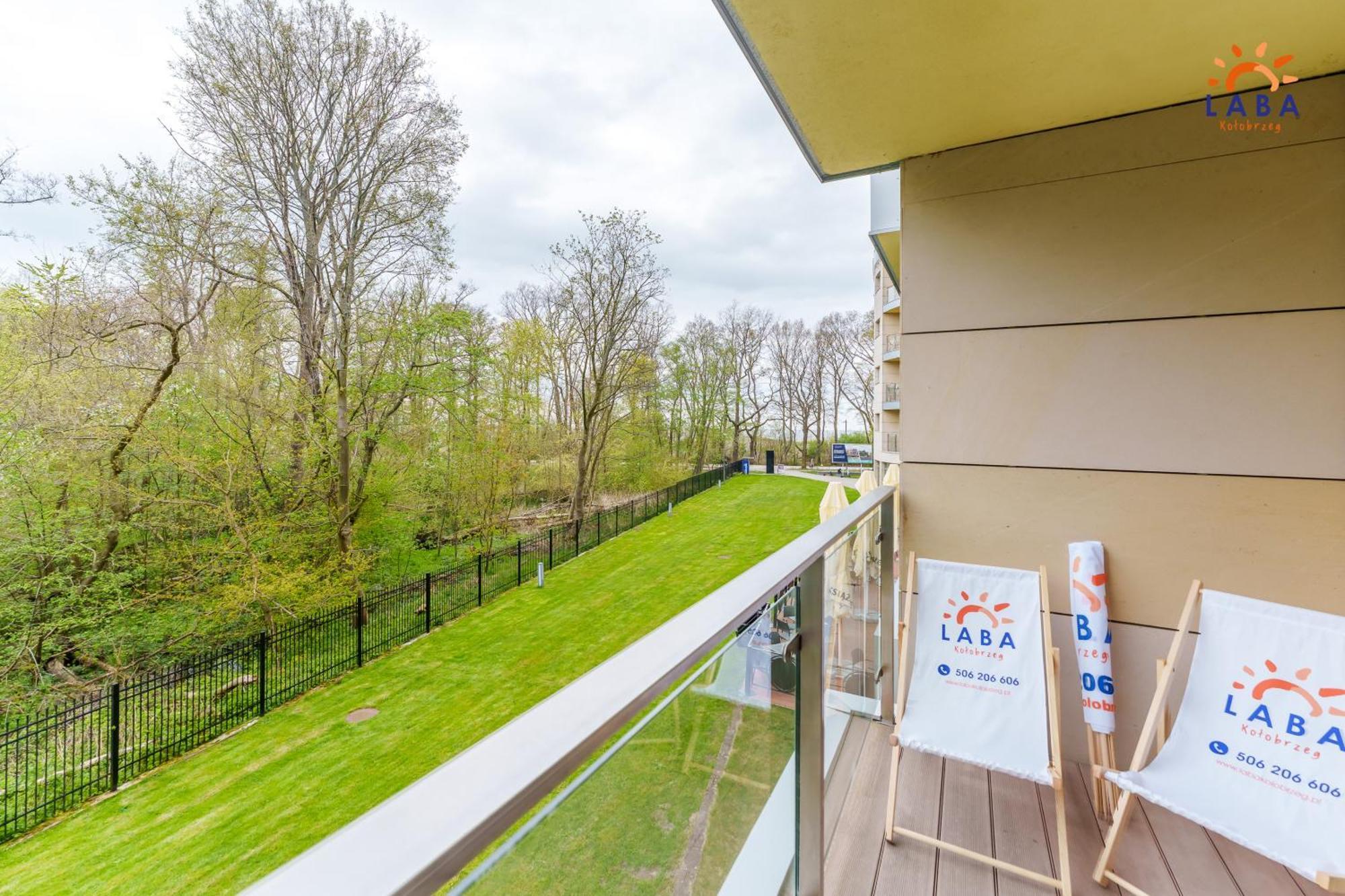 Laba Kolobrzeg Apartamenty Diune Z Parkingiem Екстер'єр фото
