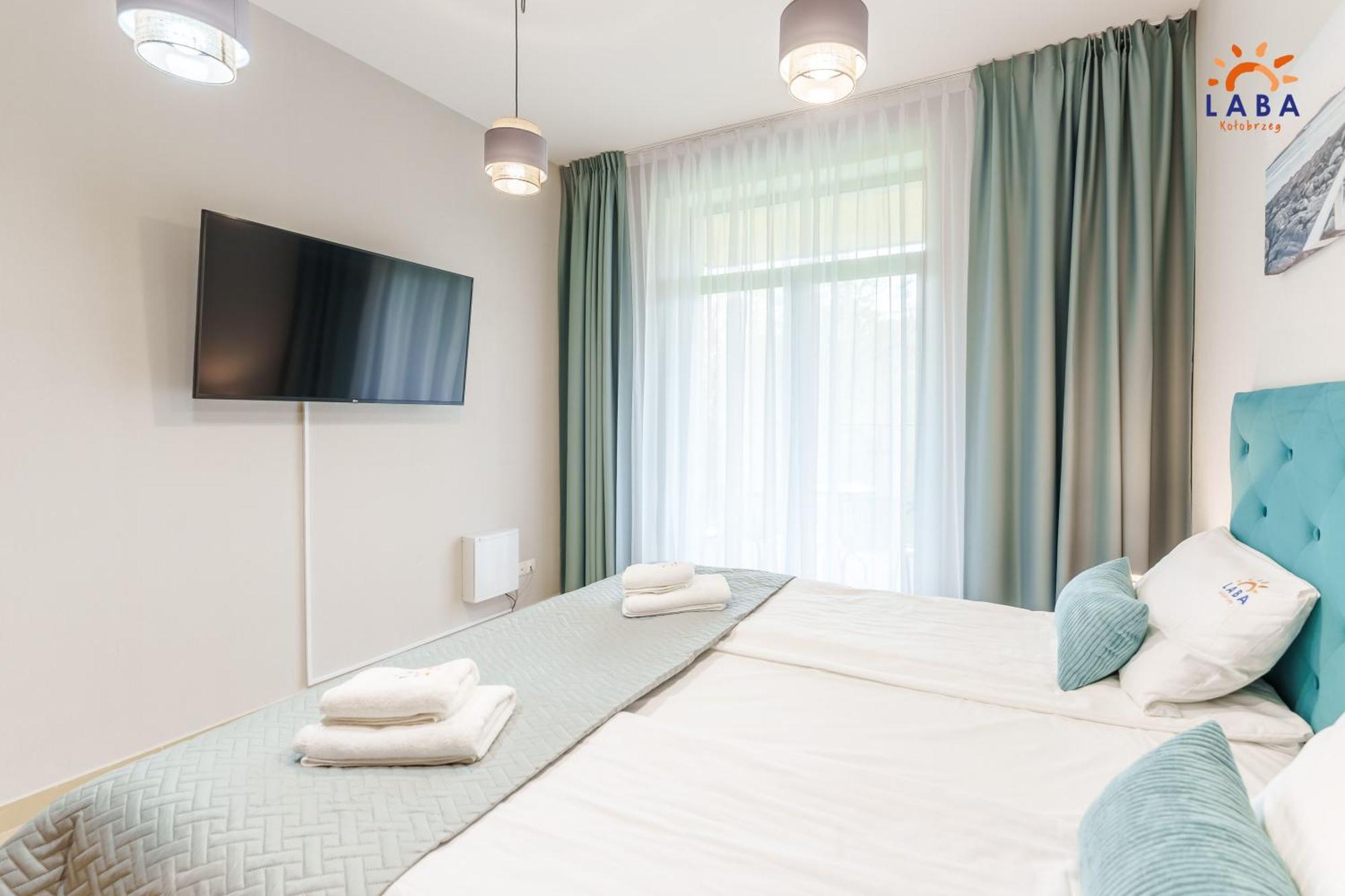 Laba Kolobrzeg Apartamenty Diune Z Parkingiem Екстер'єр фото