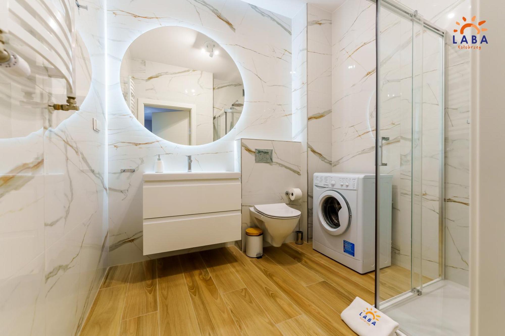 Laba Kolobrzeg Apartamenty Diune Z Parkingiem Екстер'єр фото