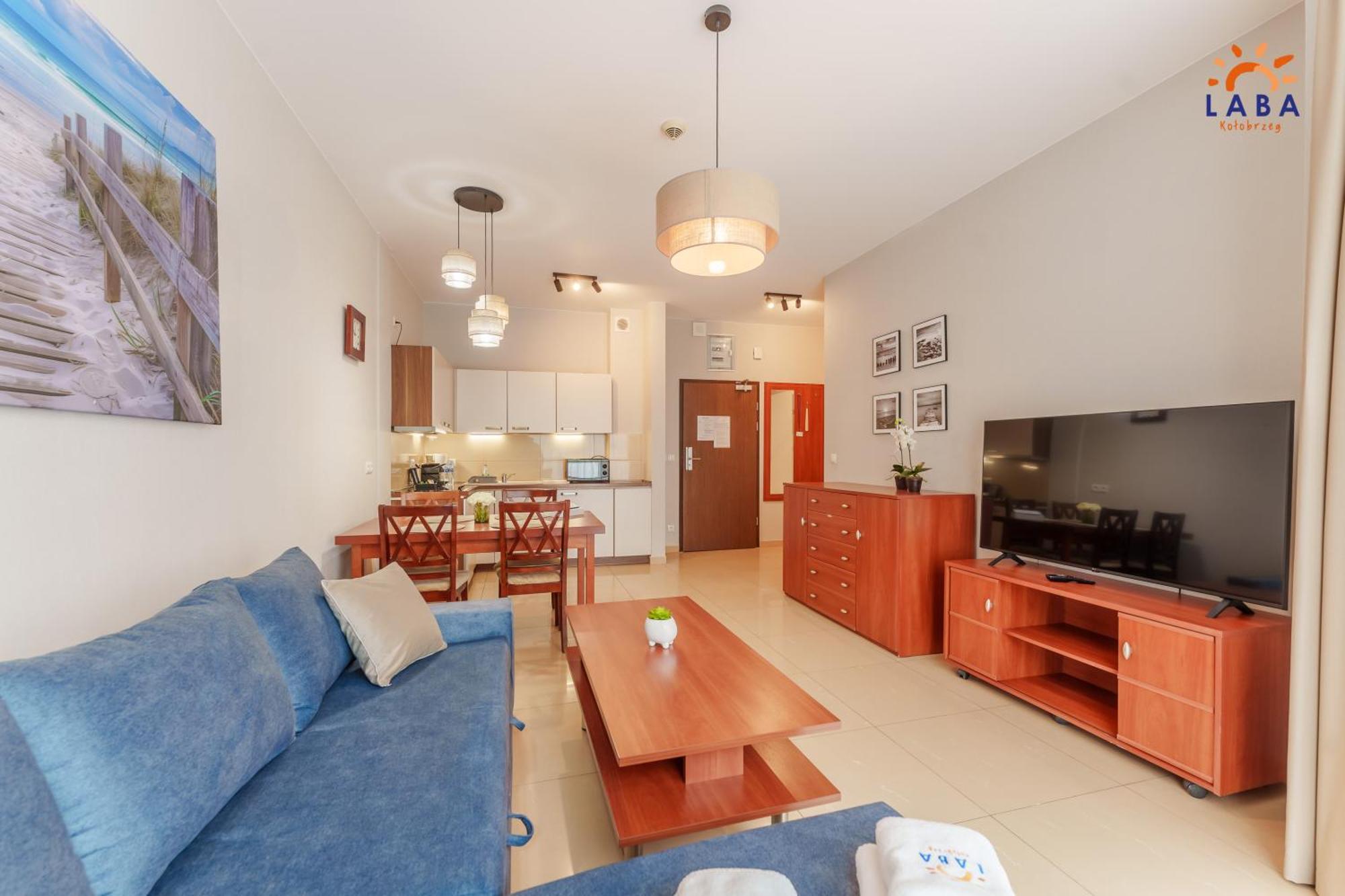 Laba Kolobrzeg Apartamenty Diune Z Parkingiem Екстер'єр фото