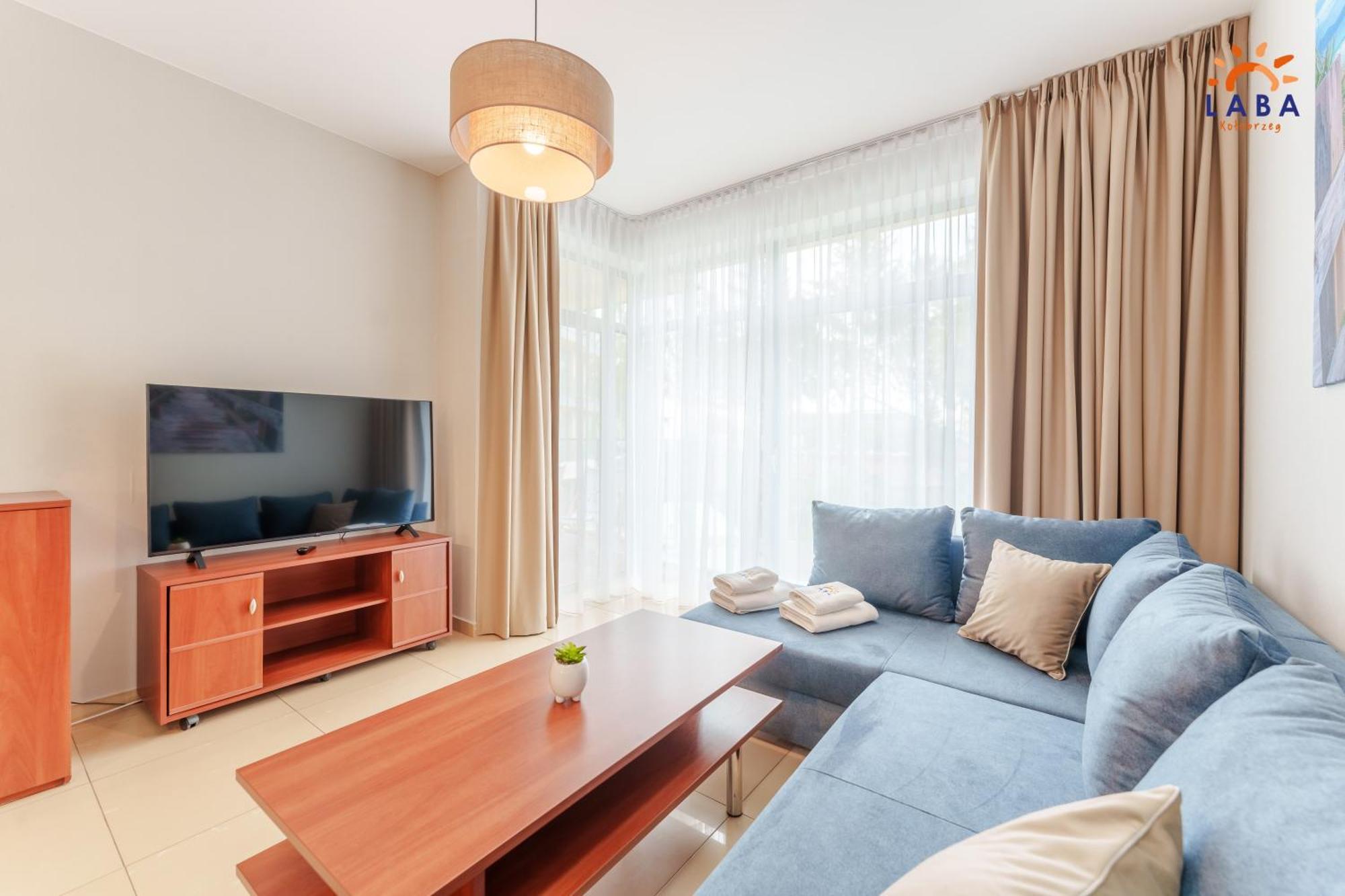 Laba Kolobrzeg Apartamenty Diune Z Parkingiem Екстер'єр фото
