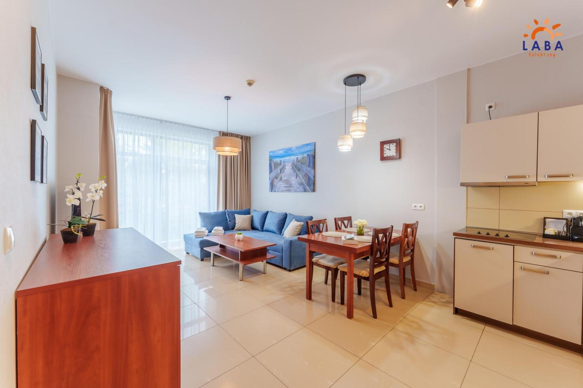 Laba Kolobrzeg Apartamenty Diune Z Parkingiem Екстер'єр фото